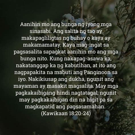 what is kawikaan in english bible|Kawikaan 1 NIV .